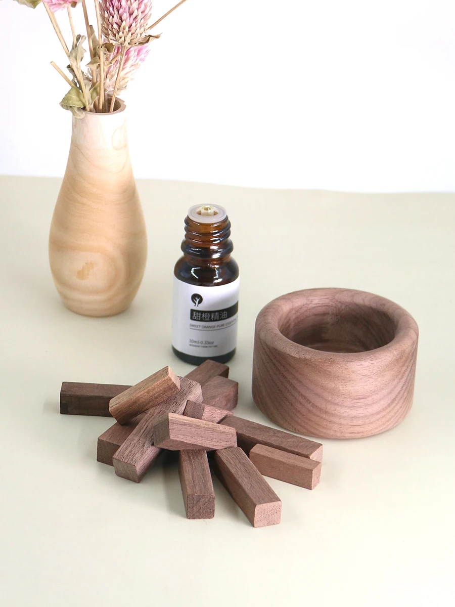 

Aromatherapy Ornaments Diffuser Wood Essential Oil Diffuser Fire-free Fragrance Home Indoor Lettering Custom Birthday Gift
