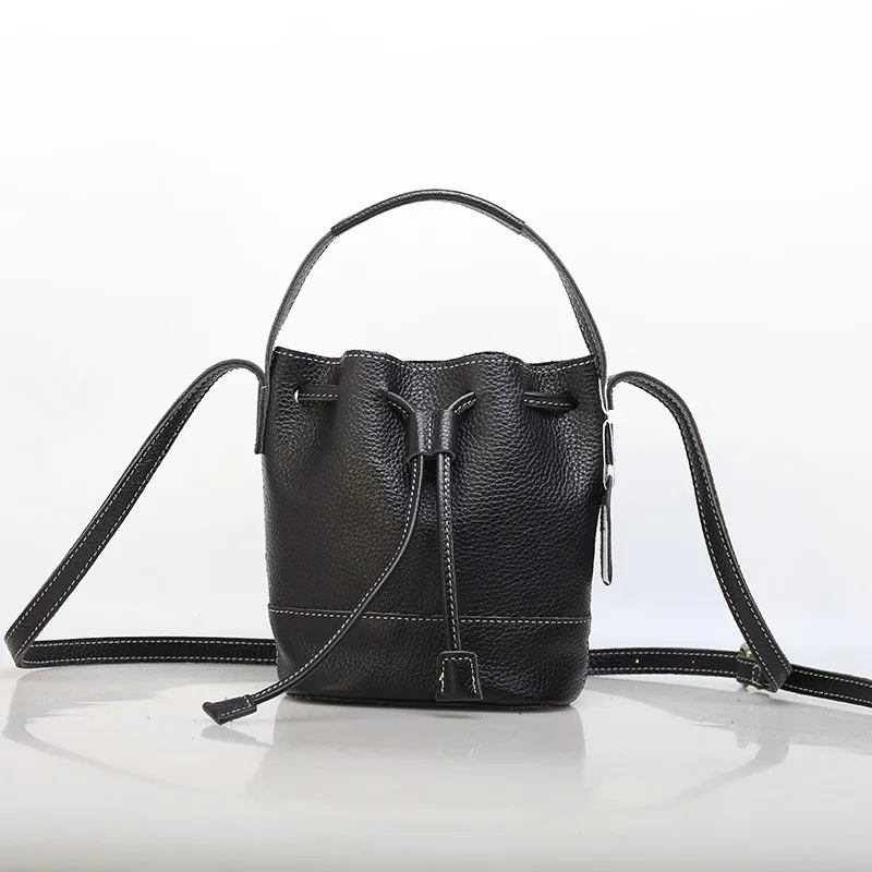 Zency 100% натуральная кожа маленькая женская сумка на плечо кошелек с верхней ручкой