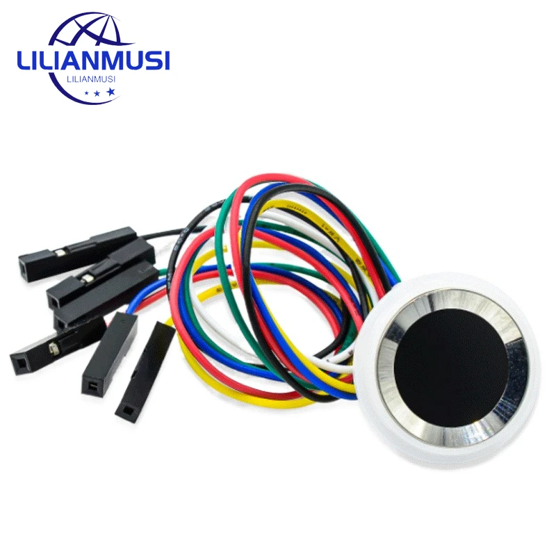 

SFM-V1.7 Semiconductor Integrated Touch Capacitive Acquisition And Identification Fingerprint Sensor Module UART Communication