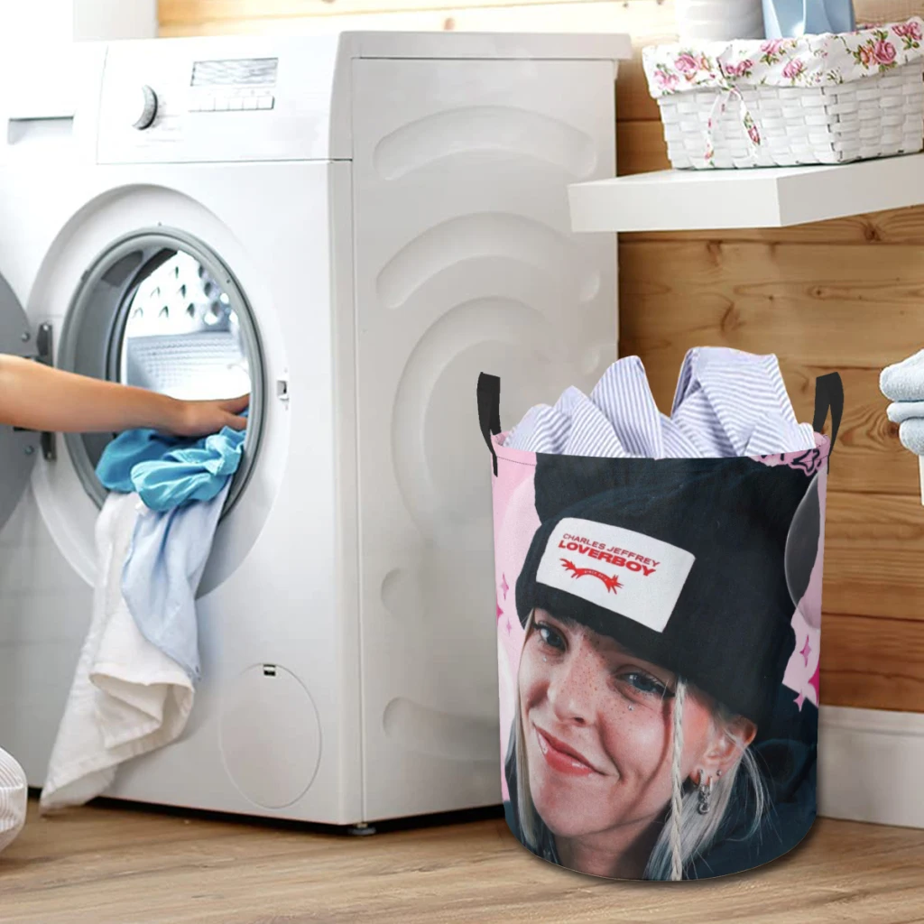 Бытовая тканевая корзина для грязной ткани ведро хранения милый певец Young Miko