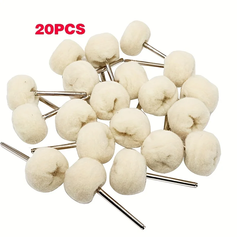 

Полировальные насадки LUOS I D I NG шерстяные 3 мм 8/20 шт