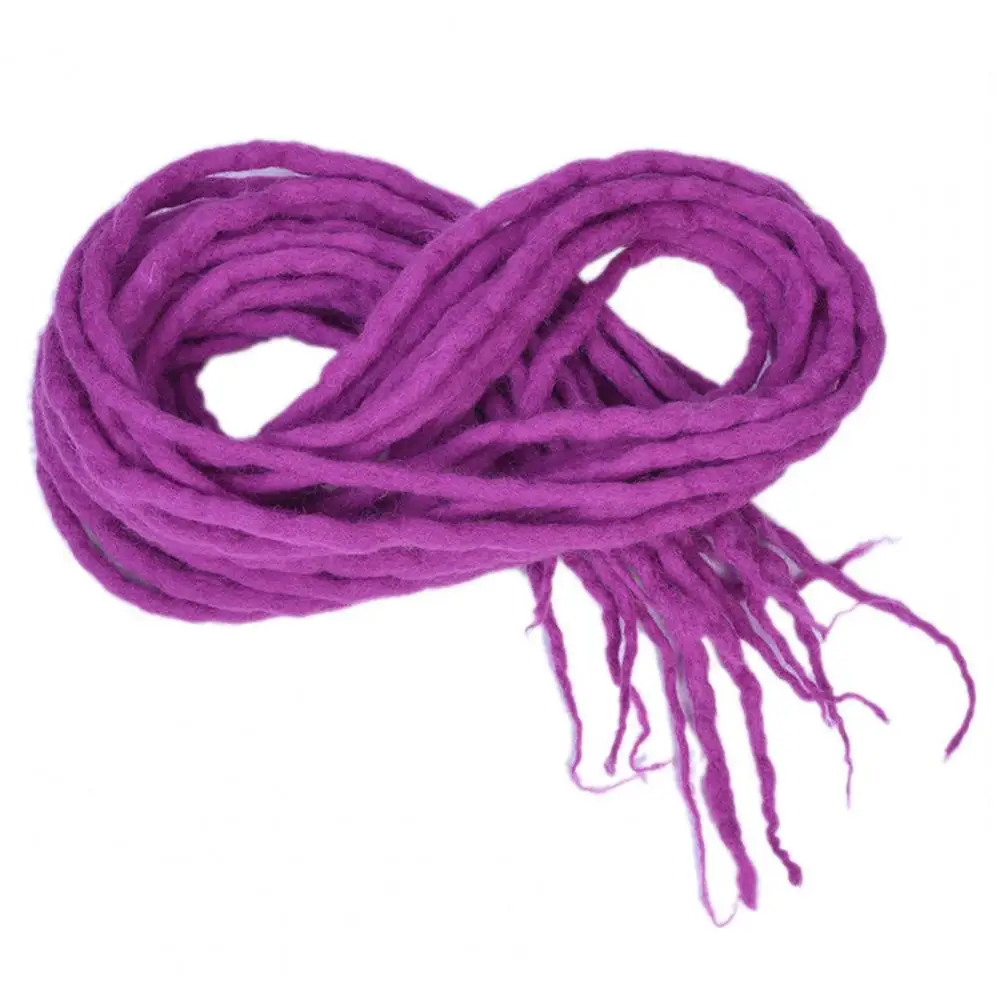 

1 Bag Fashion Multi-colors Optional Wool Felt Dreadlock Wool Felt Dreadlock Durable Hair Accessories