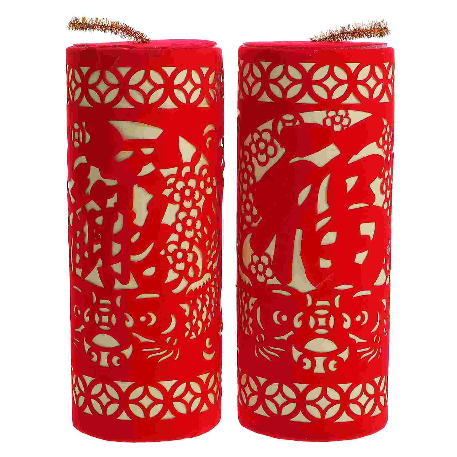 

New Year Chinese Ornament Decoration Spring Festival Lunar Lucky Ornaments Fu Years Decor Decorations Party Door Feng Charms