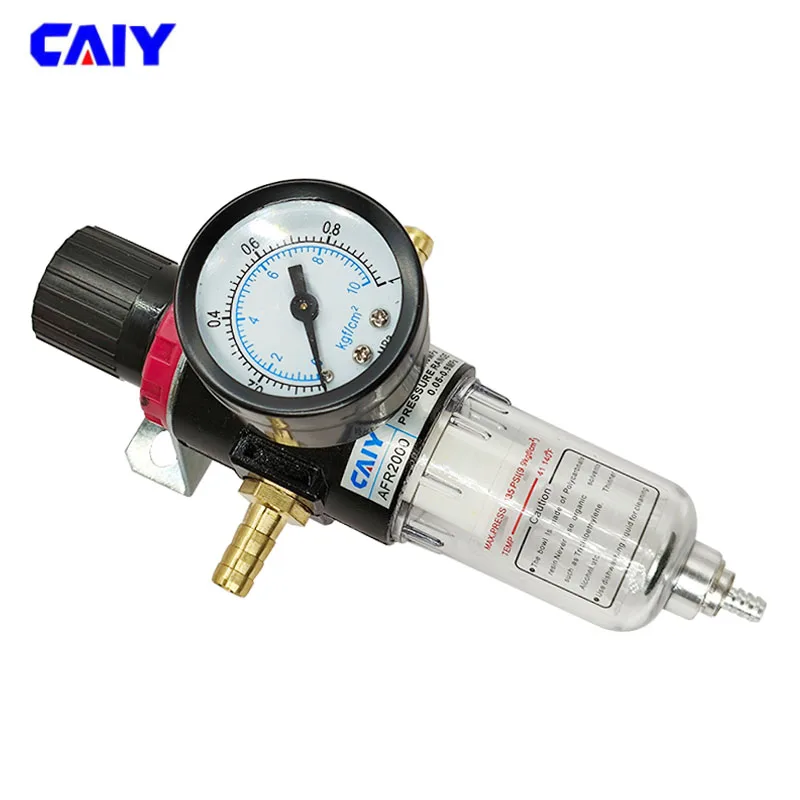 AFR-2000 G1/4 Пневматический регулятор воздушного фильтра с манометром дренажный
