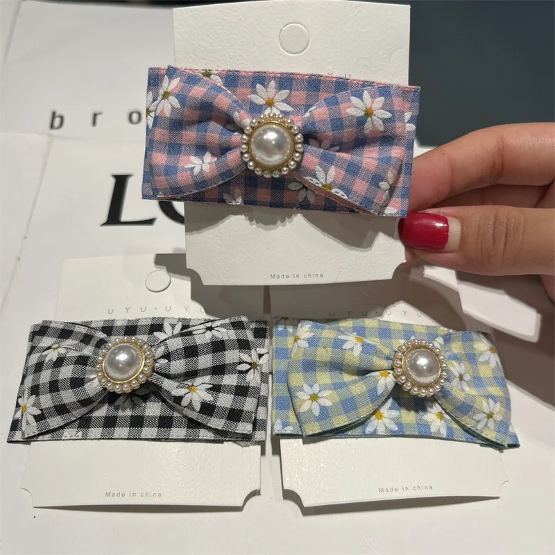 

Chartar Little Daisy Broken Hairpin, Girly Clip Side Clip, Female Side Clip Hair Ornament