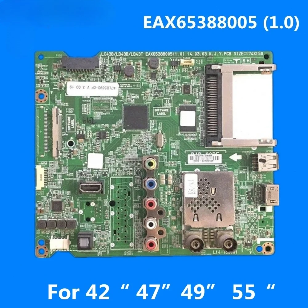 Фото Материнская плата LC43B/LD43B/LB43T EAX65388005 (1.0) для телевизоров LG 49LB620V, 49LB620V-ZD, 39LB561V, 42LB561V, 42LB5670-CR, 47LB561V №1
