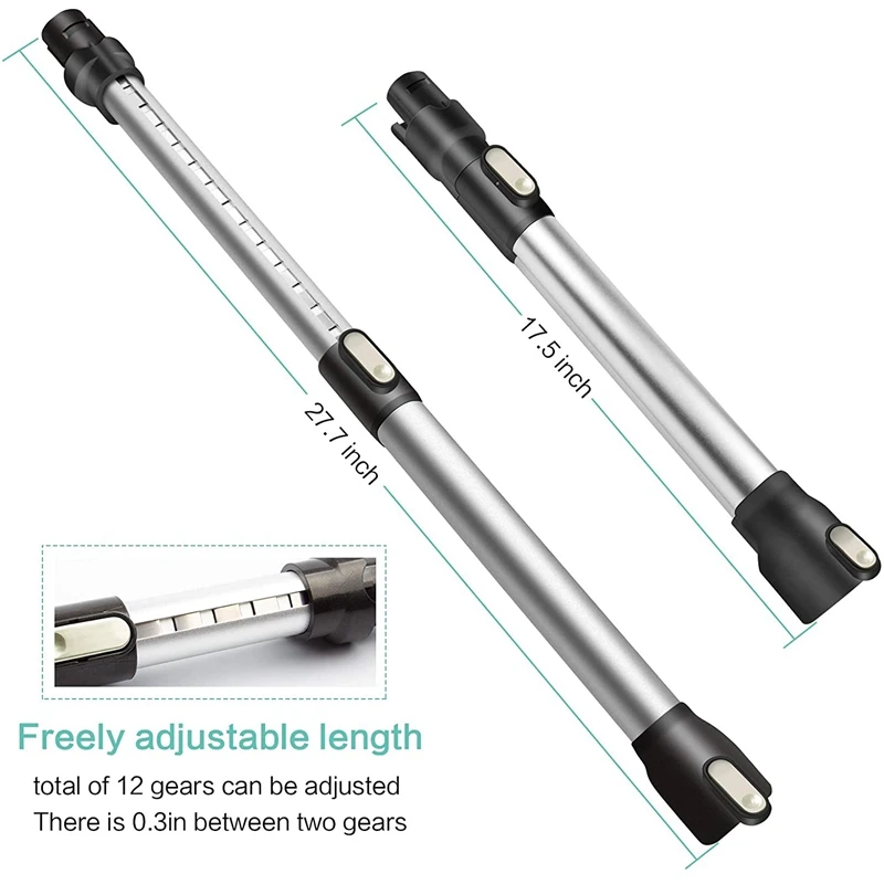 Удлинительная трубка для Dyson DC45 DC58 DC62 DC61 V6 Trigger сменная труба с регулируемой