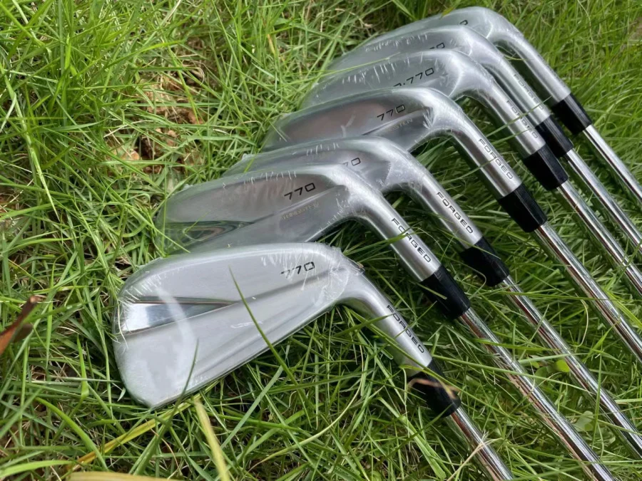 Клюшки для гольфа p77.0 Железные хромированные Серебристые 4-9P 7 шт. R/S гибкий