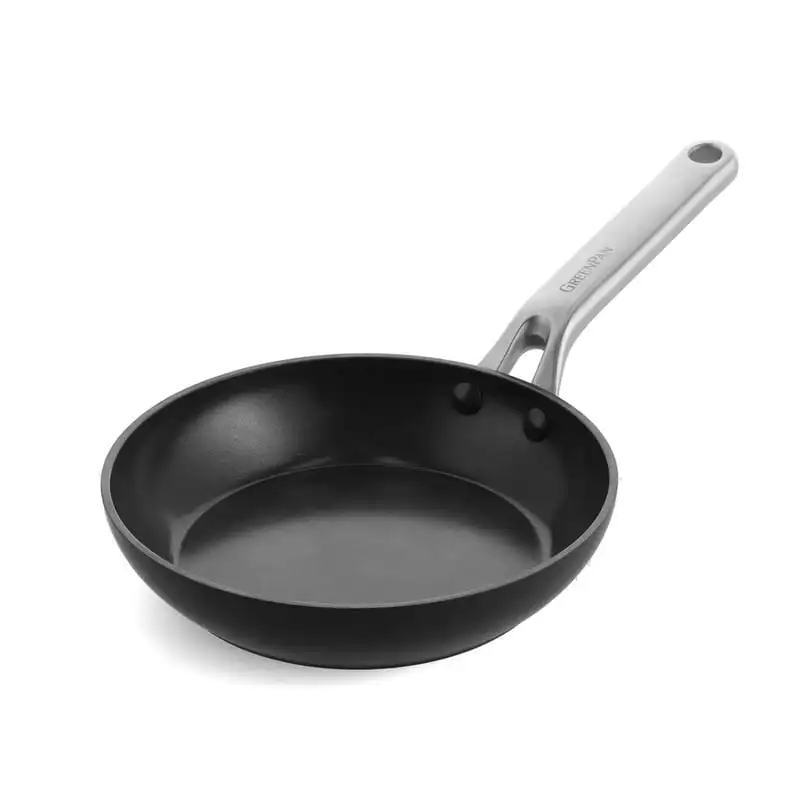 

Anodized Advanced Healthy Ceramic Nonstick, 8" Frying Pan Skillet, Anti-Warping Induction Base, Dishwasher Safe, Oven & Broiler
