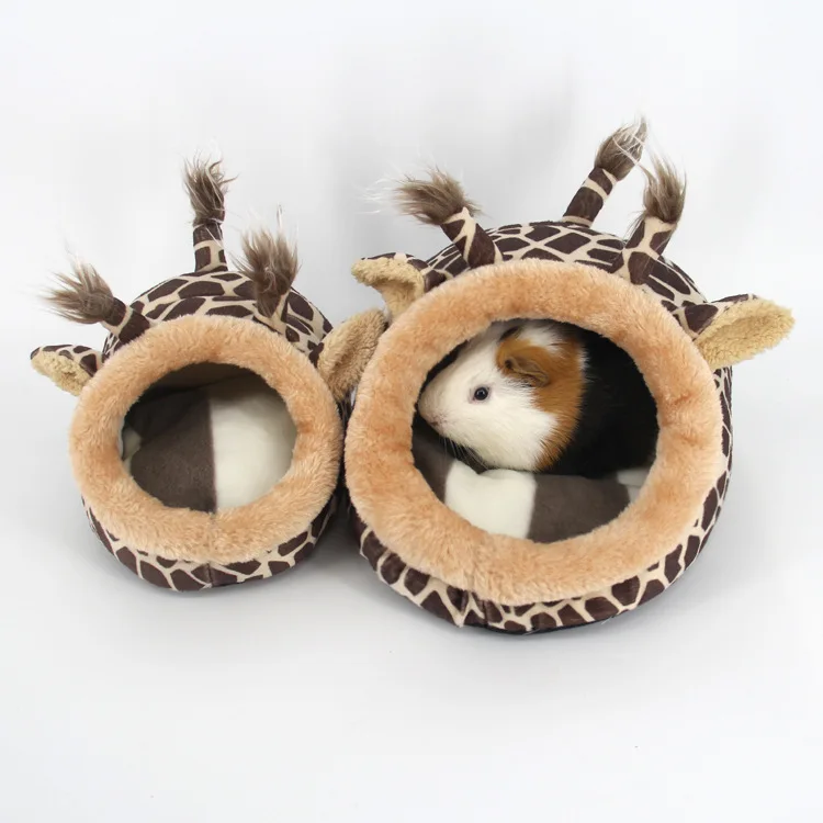 

Winter Fleece Guinea Pig Bed House Soft Pet Hamster Rat Hammock Pad Cage Nest Ferrets Hedgehogs Rats Super Warm Hamster Cage