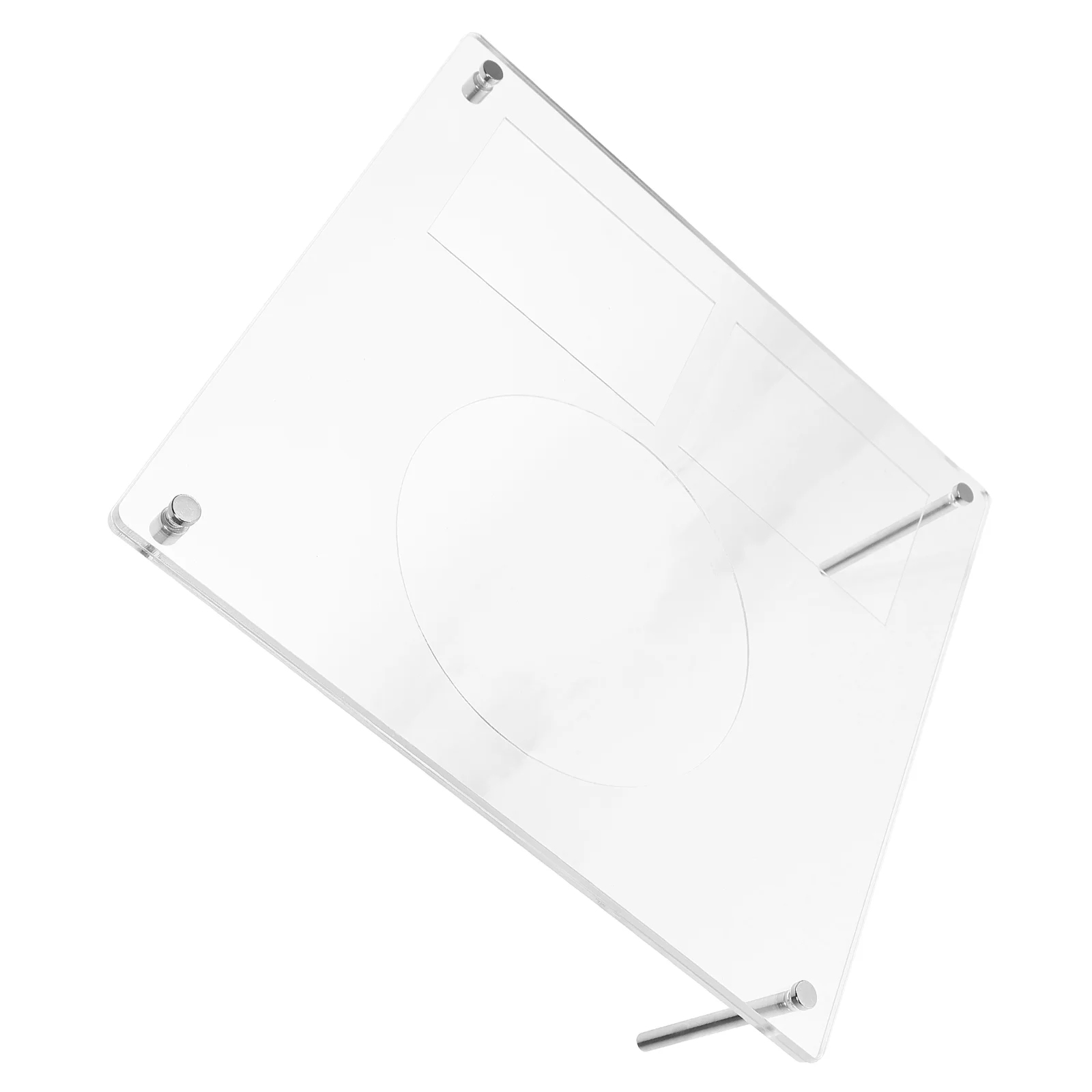 

Picture Frames Blank Photo Desktop Retro Decor Display Acrylic Made Show Rack Vintage Exquisite Decorative