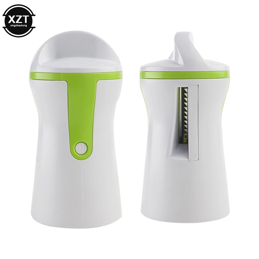 Ручной спиральный слайсер для овощей Green+White