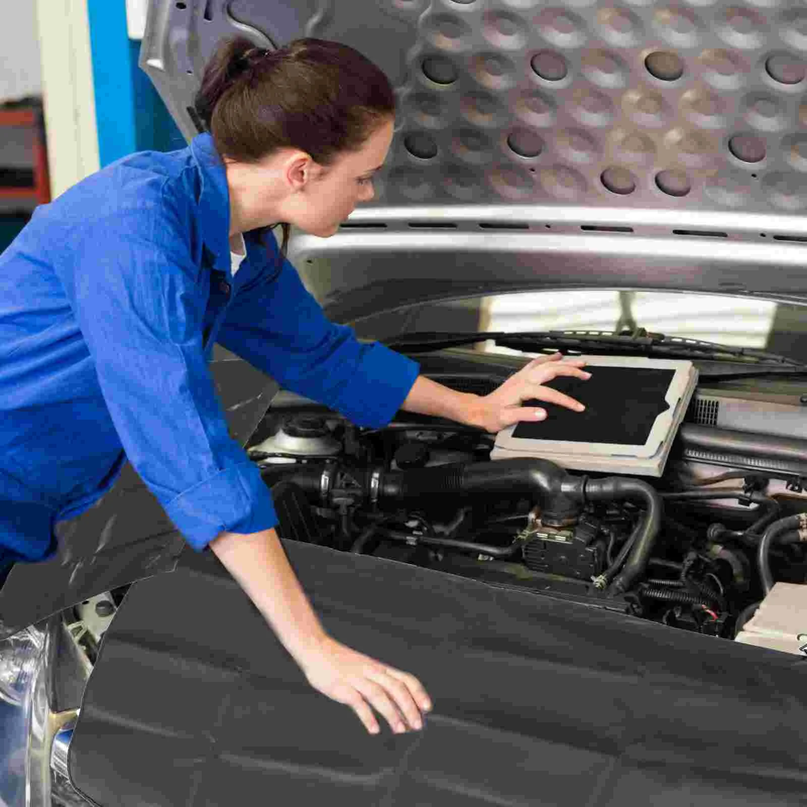 Магнитный автомобильный защитный коврик Mechanic для защитной накладки рабочий