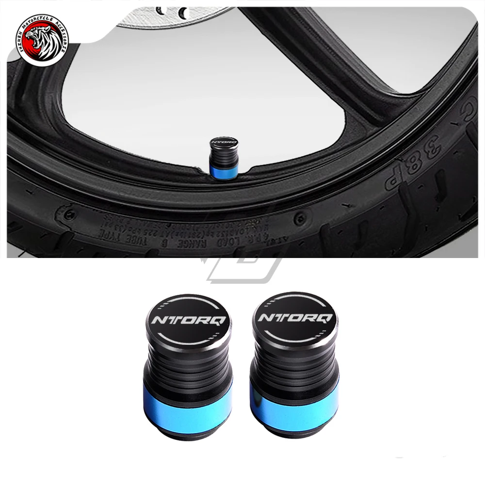 

Motorcycle Accessories Vehicle Wheel Tire Valve Stem Cap Cover Fits for TVS NTORQ 125 Scooter