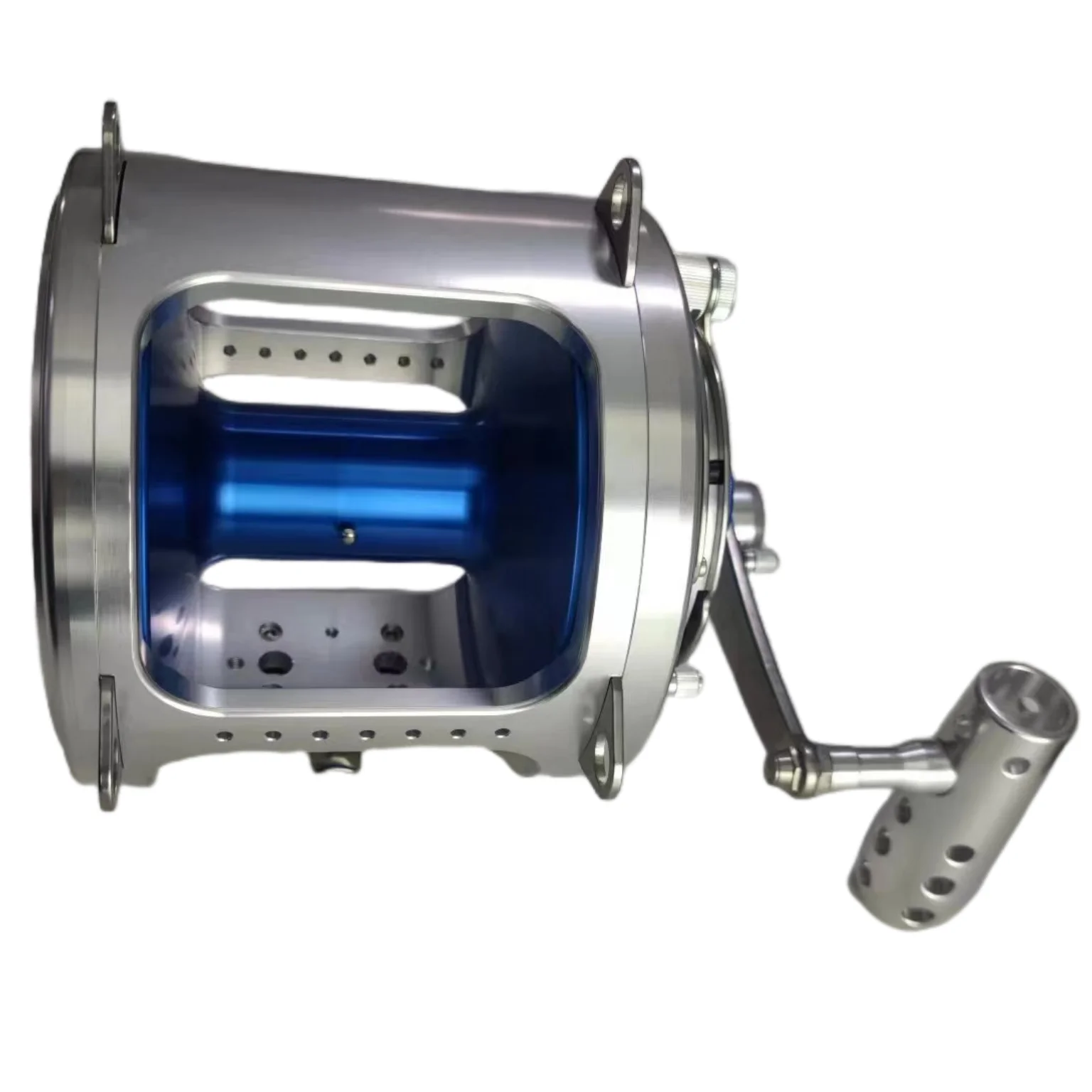 

Manufacture Supply HT801-130W 2 Speed Big Game Dual drag 130W 80kg Saltwater Conventional Trolling Fishing Reel