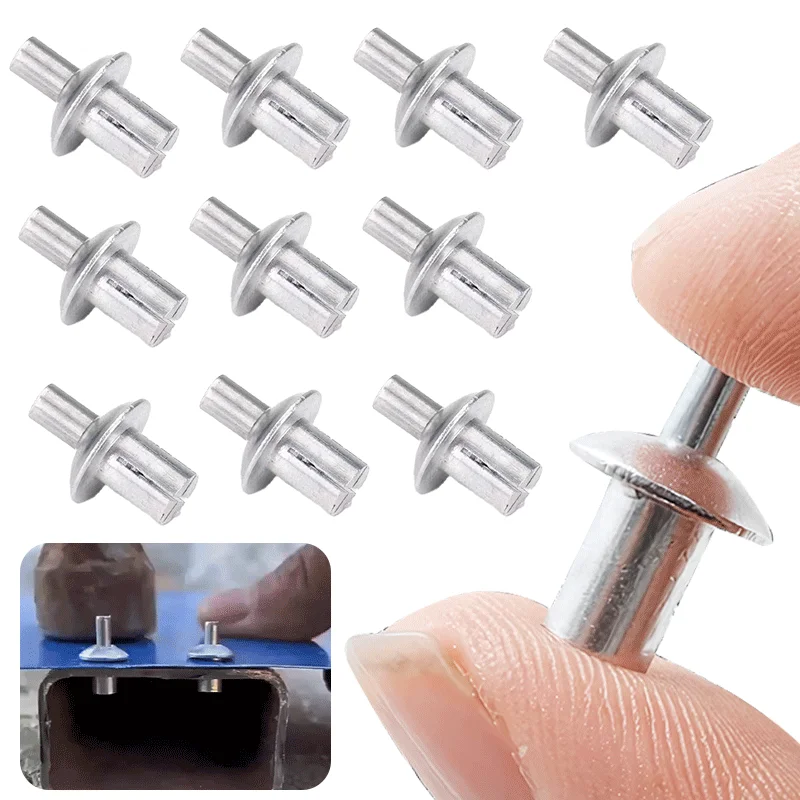 

Заклепки для пирсинга с круглым стержнем из алюминия