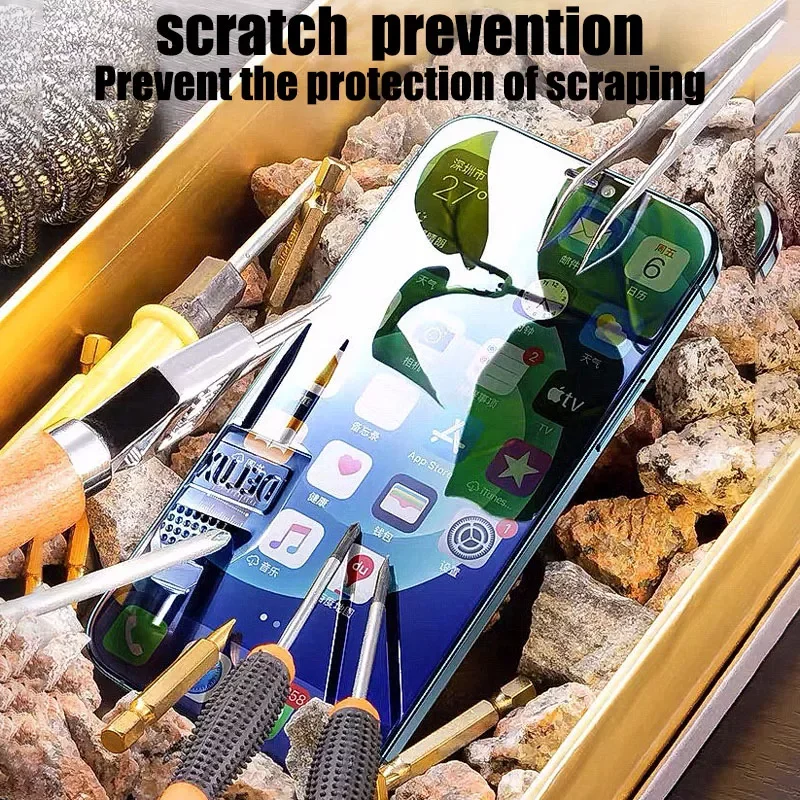 3Pcs Protective Glass For Iphone 12 Pro Max 11 Mini 13 X Xs Xr Screen Protector On Iphone 8 7 6 Plus Tempered Glass Accessories