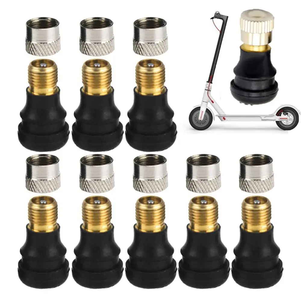 

1/2/5pcs Electric Scooter Tubeless Tire Vacuum Valve Wheel Gas Valve for Xiaomi M365 Electric Scooter Accessories