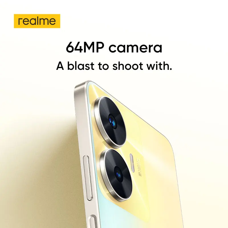 [World Premiere] realme C55 New Smartphone 64MP AI Camera Helio G88 Processor 6,72'' 90Hz Display 5000mAh Battery 33W Charge