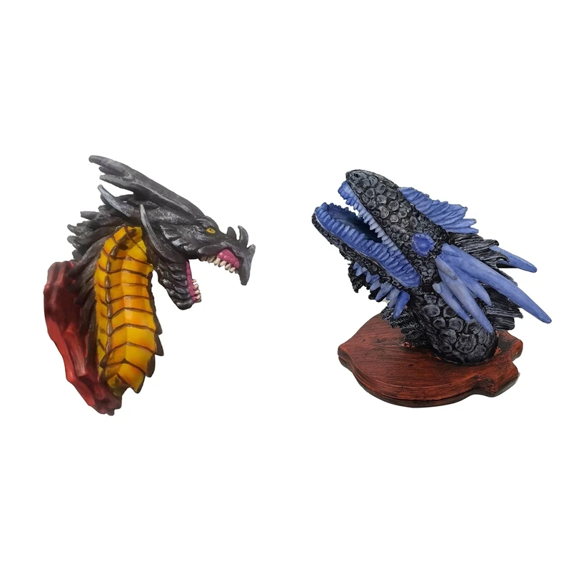 

Dragon Legends Prop 3D Wall Mounted Dinosaur Sculpture Wall Art Shape Statue Wall Art Home Decor Garden Decoration