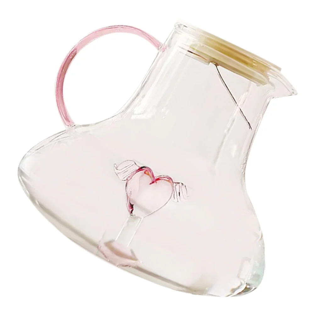 

Large Capacity Clod Water Carafe Glass Water Pitcher Beverage Kettle Glass Cold Water Kettle