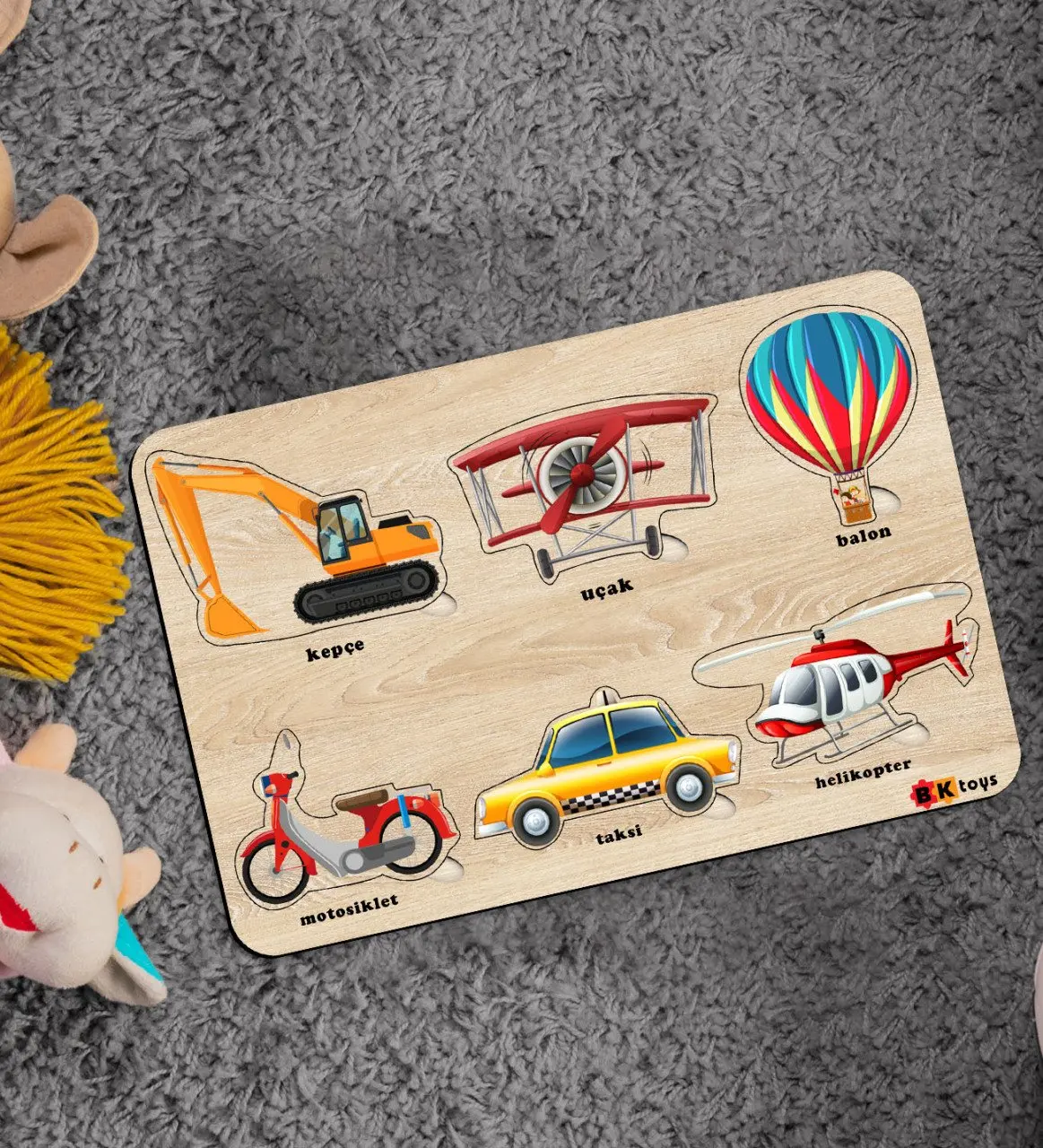 

BK Toys Children For Wooden Figure Educational-Tutorial Jigsaw Puzzle-10