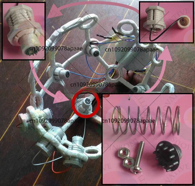 Аксессуары для крышек OpenBCI ULTRACORTEX MarkIII/MarkIV EEG импортный комплект сухих электродов