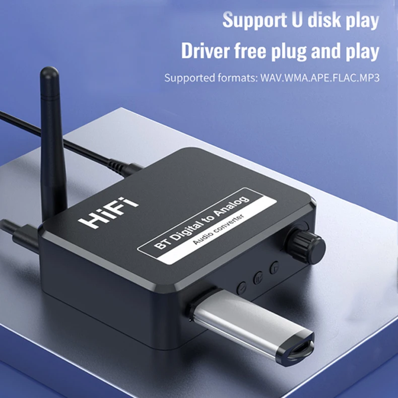 

Новый музыкальный ресивер B35, цифровой аналоговый V5.1 поддерживает U-диск, оптический волоконный преобразователь, прозрачный, стабильный, со...