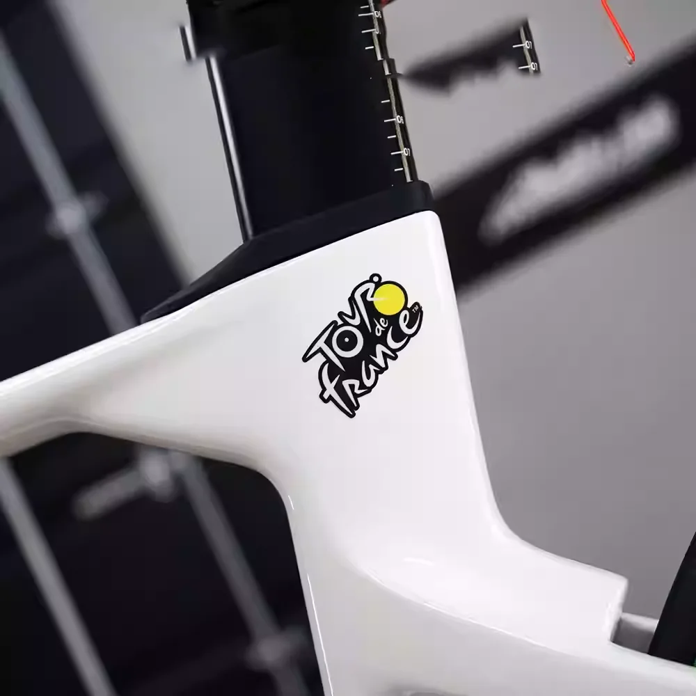 

2x велосипедные гоночные велосипедные наклейки для Франции Tour de Sponsor, модифицированная наклейка на велосипедную трубку
