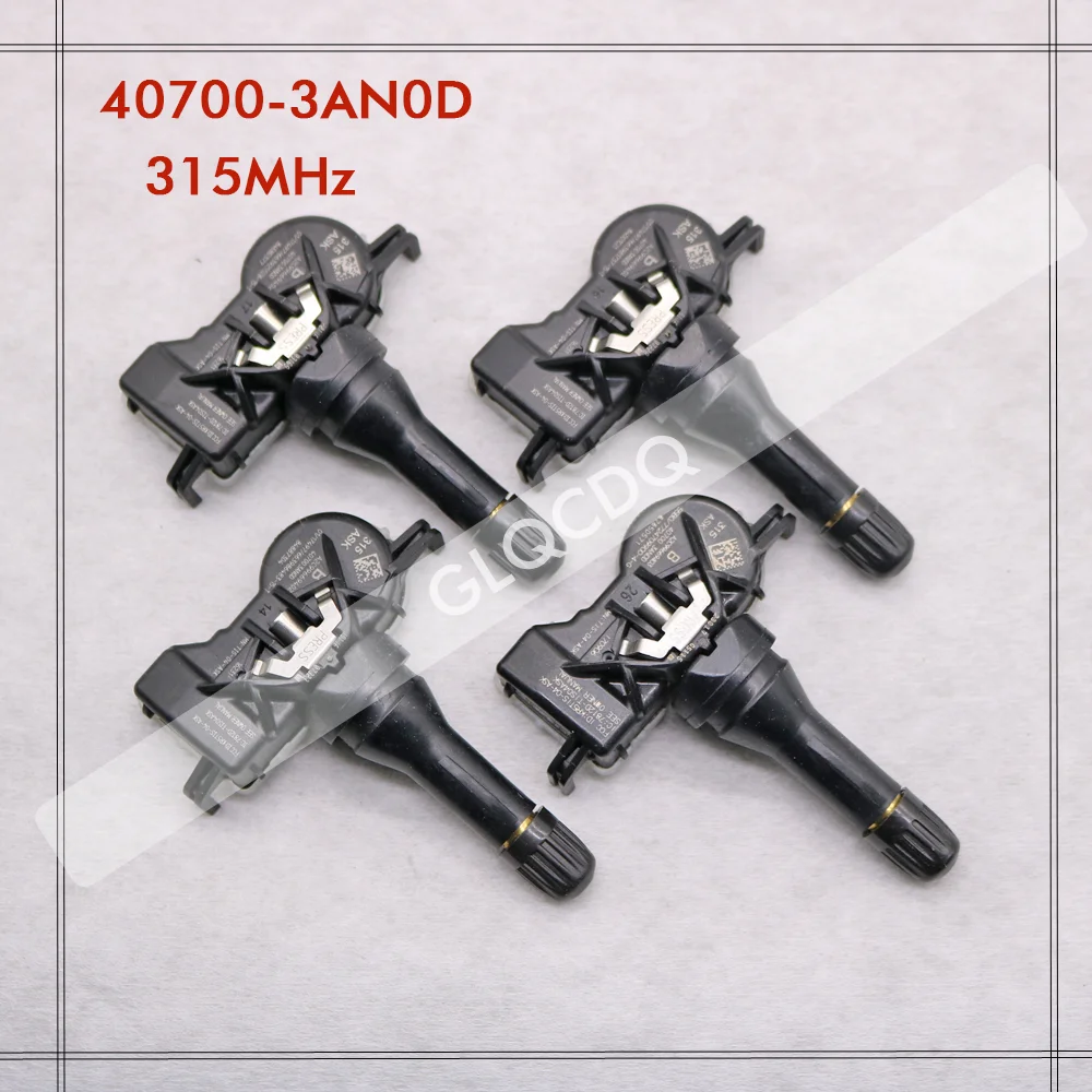 Датчик давления в шинах 315 МГц для NISSAN VERSA 2017 2018 2019, датчик давления в шинах для NISSAN 40700-3AN0D 407003AN0D