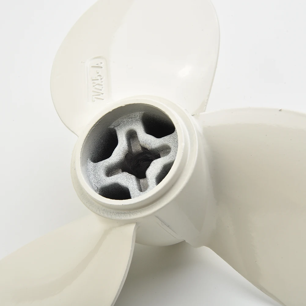 

Durable High Quality Portable Useful Practical Propeller Spare White 55mm Aluminum Alloy For Marine Boat Motor