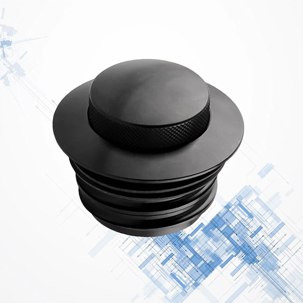 

Metal Pop-up Fuel Tank Decorative Oil Tank Cover Motorcycle Modification Part (Black)