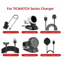 charger for ticwatch proe3pro 3pro 3 gpspro 3 lte fast charging dock usb pro3 smart watch charger accessories