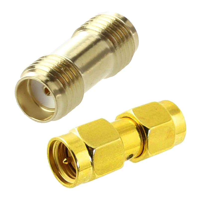 

SMA Male To SMA Male Plug In Series RF Coaxial Adapter Connector & Straight SMA Female To Female Jack RF Adapter Connector