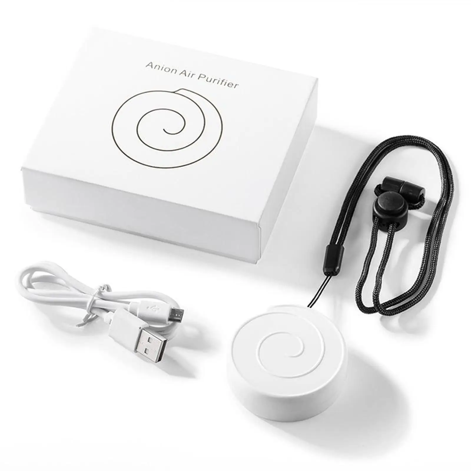 

Air Purifier USB Portable Personal Wearable Necklace Negative Ionizer Anion Air