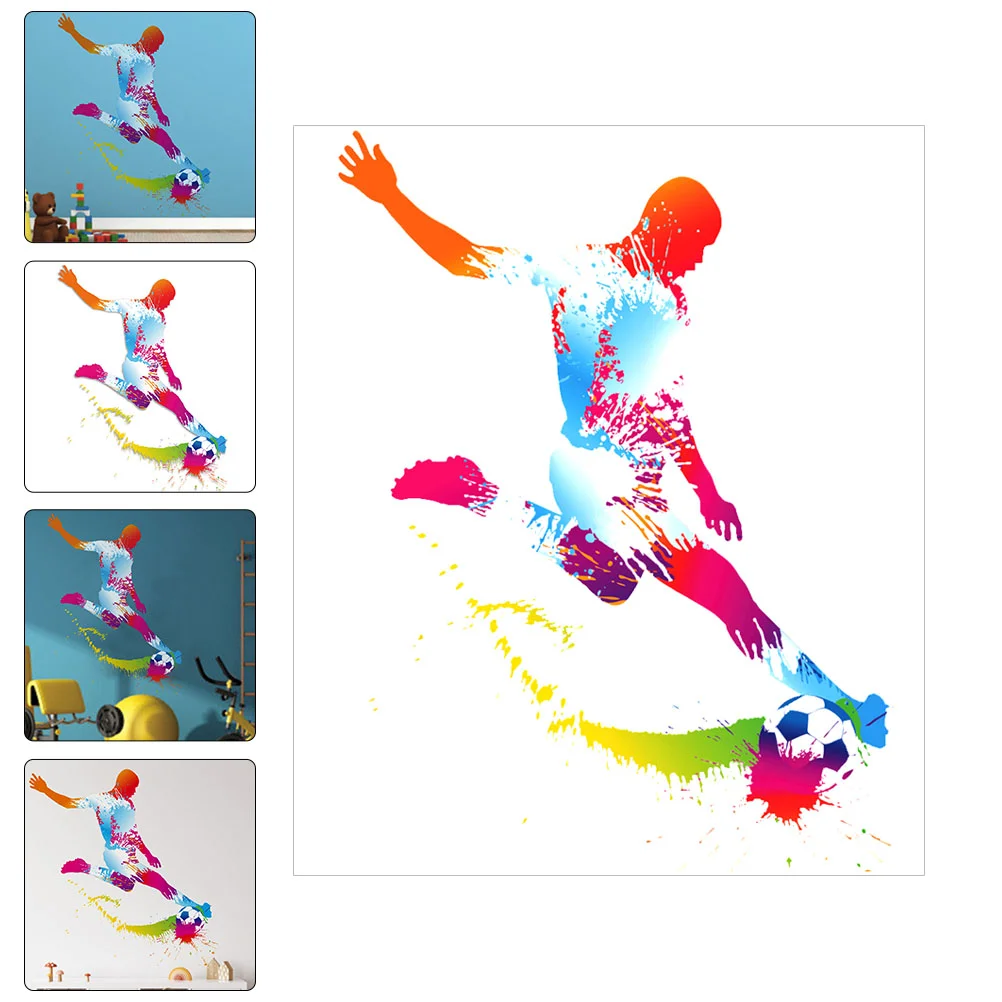 

Wall Decals Stickers Basketball Boys Bedroom Sports Decal Soccer Room Football Kids Gymnastics Stadium Sticker Playroom Peel