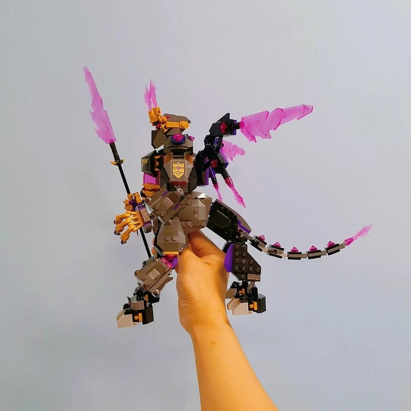 720 шт. строительные блоки Crystal King подходят 71772 кирпичей классическая модель фильма