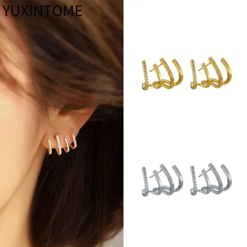 Серьги-гвоздики женские из серебра