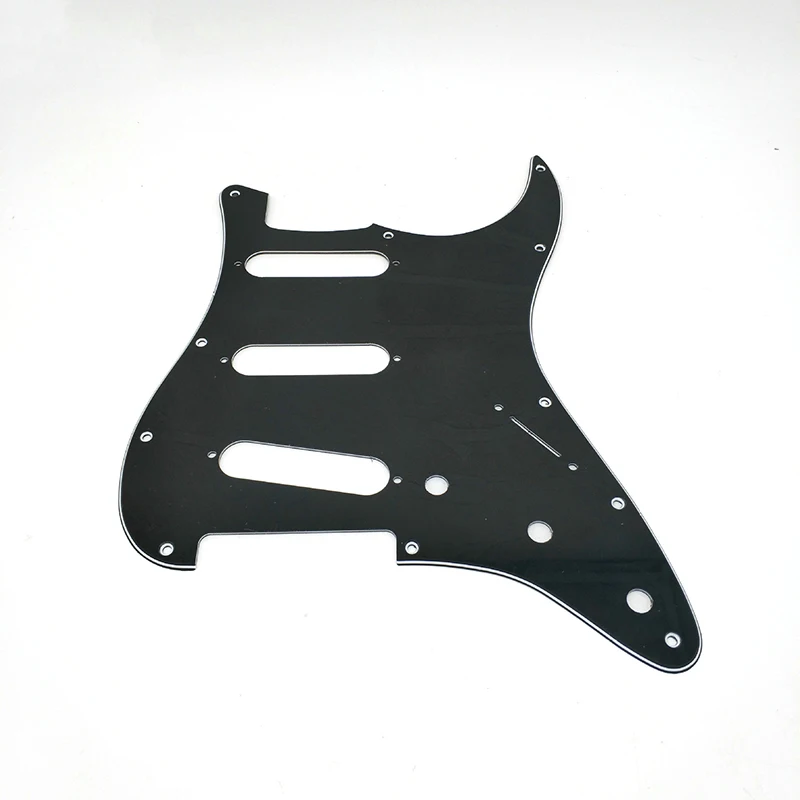 

Детали для электрогитары, протектор для электрогитары, три однопанельных гитарных накладки для защиты от царапин, черная/белая