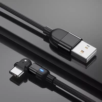 type c usb cable usb c 3a fast charge for samsung s20 s10 s9 s8 plus a31 a51 a71 a21s a41 mobile phone data cable 180 rotation