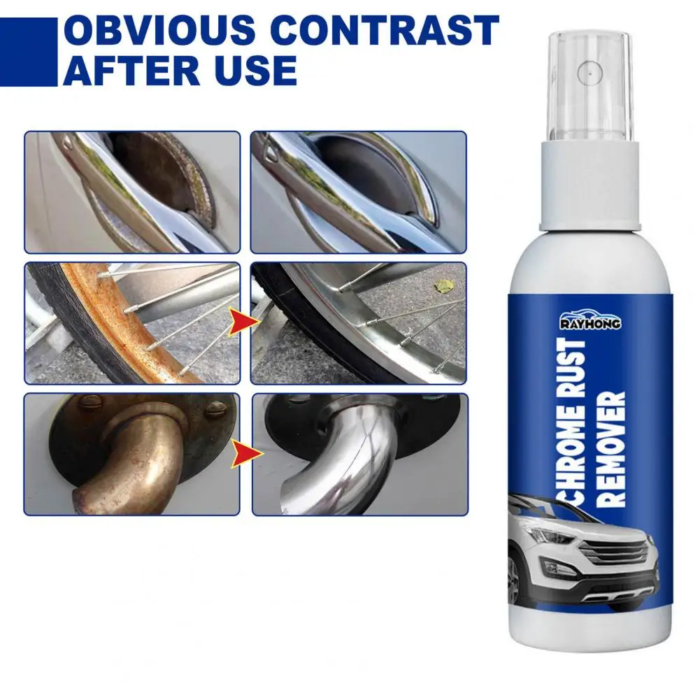 

30/50/100ml Rust Remover Multi-purpose Decontamination Portable Car Maintenance Cleaning Rust Converter for Auto