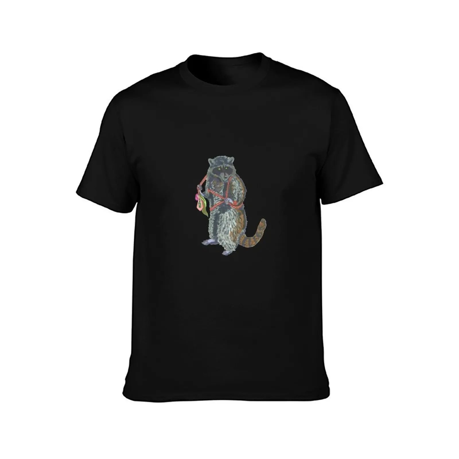 Фото Футболка Ropedart Raccoon, рабочая одежда, легкая футболка. №2