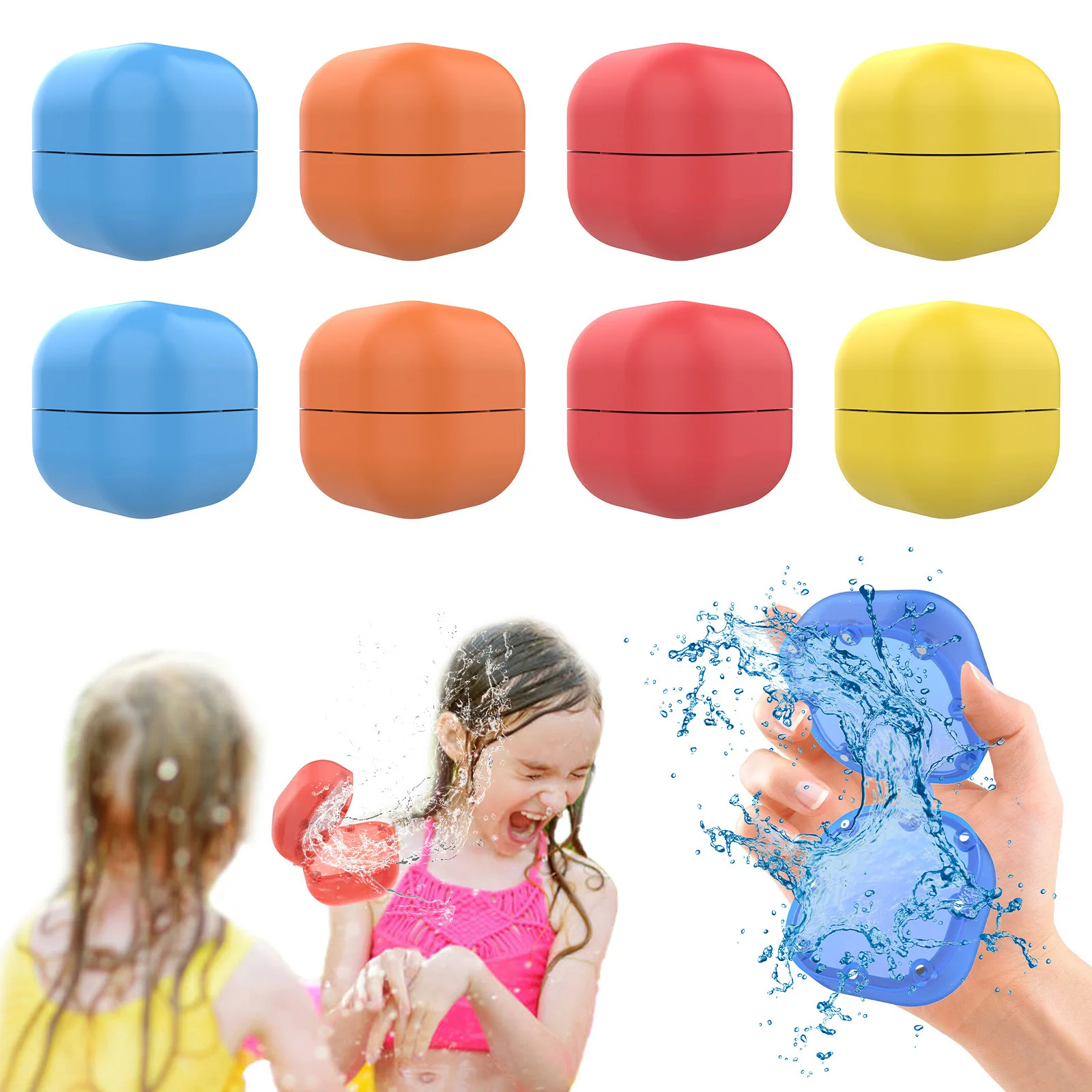 

Шарики водные разноцветные, 1-12 шт.