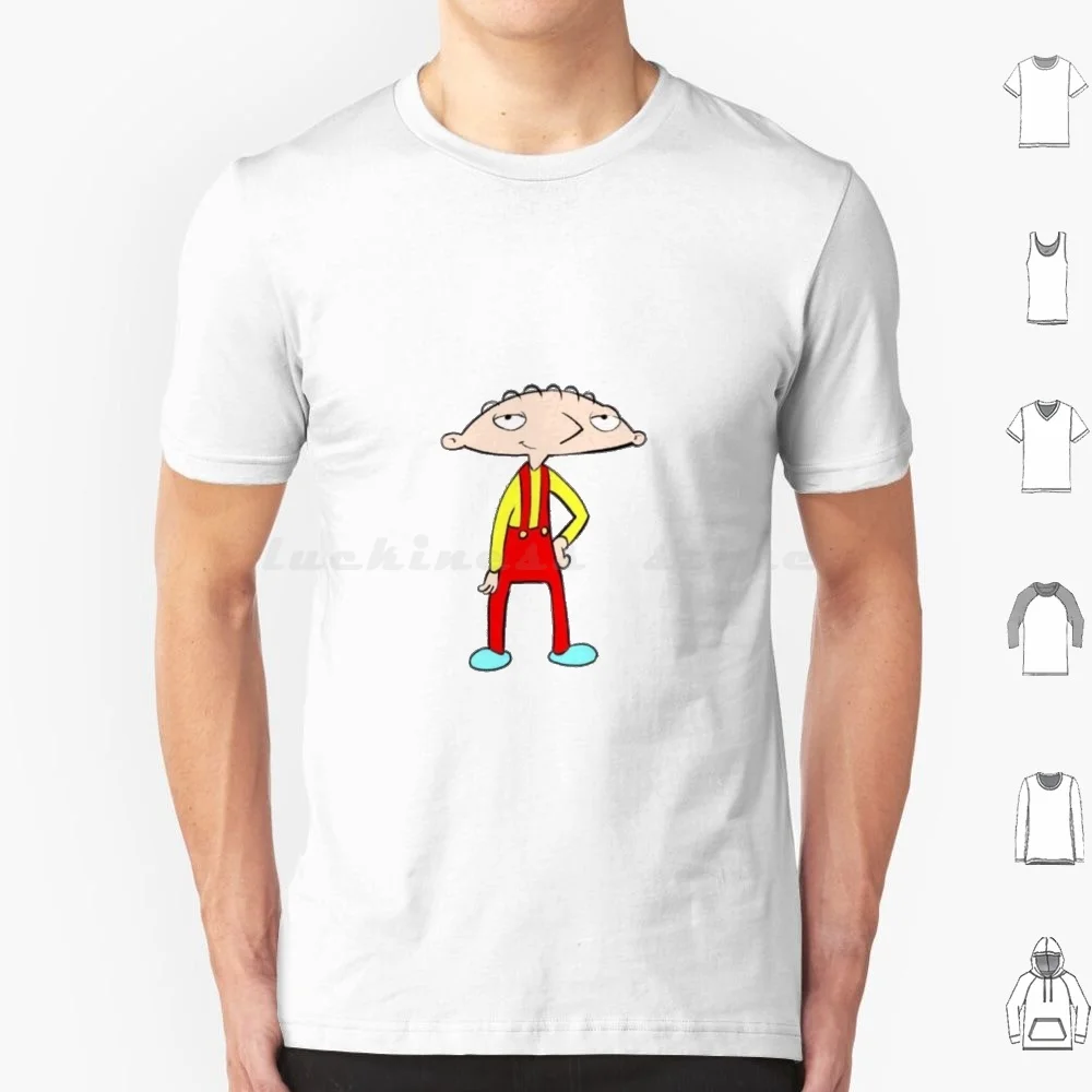 Nightmare T Shirt Big Size 100% Cotton Stewie Griffin Nightmare Horrifying Stewie Arnold Funny Parodies Weird Wave Strange