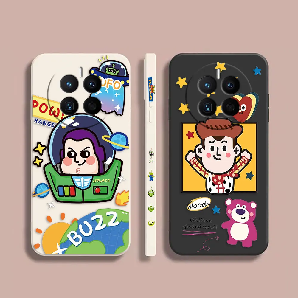 

Case For Huawei MATE 10 20 20X 30 40 50 P40 P50 P60 PRO PLUS Colour Simple Liquid Silicone Case Anime Toy Story