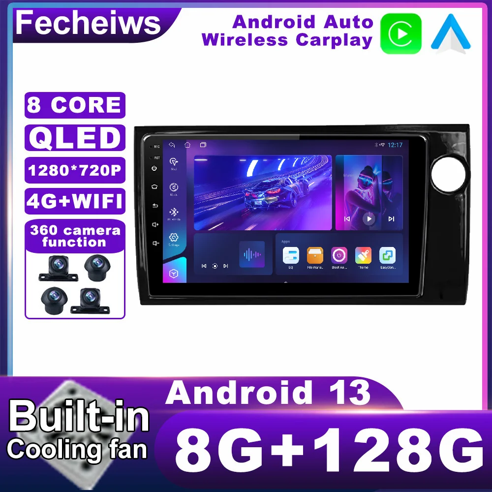 

Android 13 для Honda BRV Right 2015 - 2019 автомобильный радиоприемник RDS QLED мультимедийный Wi-Fi ADAS беспроводной Carplay Авто DSP видео Авторадио BT