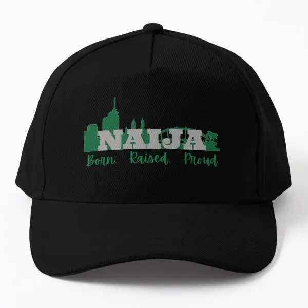 

Naija Proud Baseball Cap Hat Black Fish Czapka Hip Hop Summer Boys Casquette Sun Printed Casual Women Outdoor Solid Color Sport