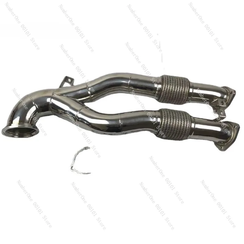 Даунпайп выхлопной трубы Jagrow Performance Turbo для Ttrs 8s и RS3 8V 2.5 Tfsi Evo2 Ea855 2.5t 2017+