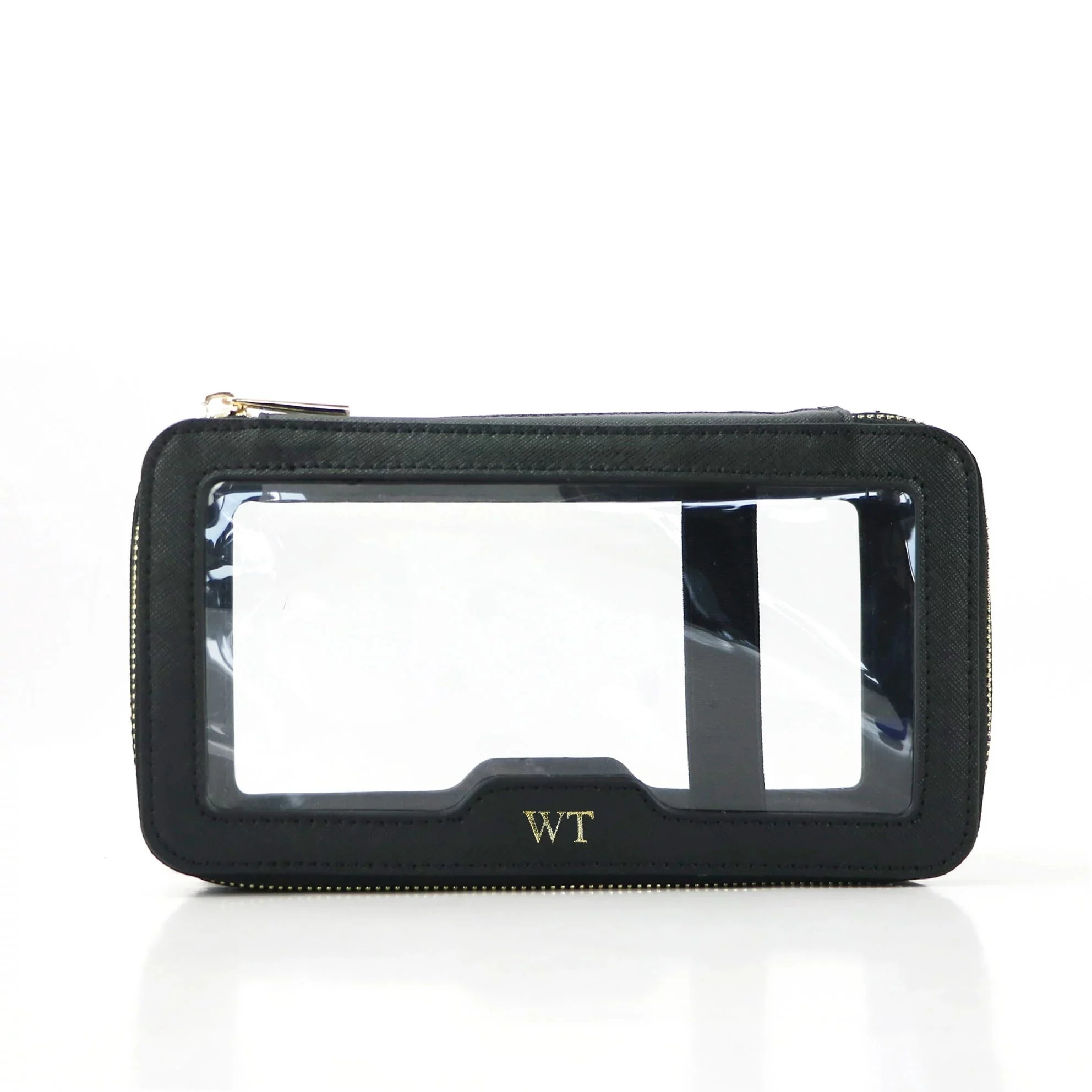 

Customized Leather Travel Cosmetic Bag Fashion Waterproof Toiletry Bag New Makeup Storage Bag Clear Pvc Cosmetic Bag