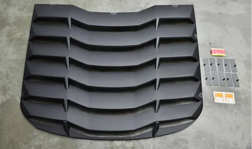 Для Ford Mustang 2015 2016 2017 2018 2019 2020 2021 2022 декоративные жалюзи для заднего окна